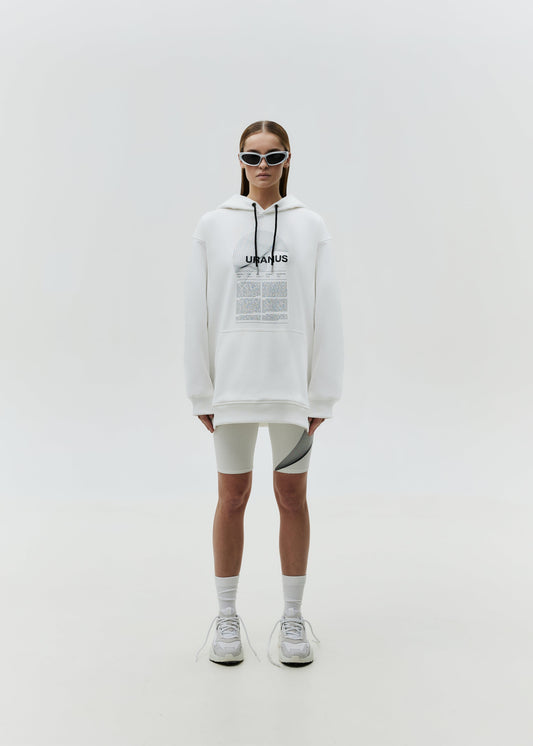 Hoodie Uranus White