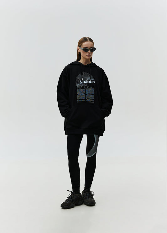 Hoodie Uranus Black
