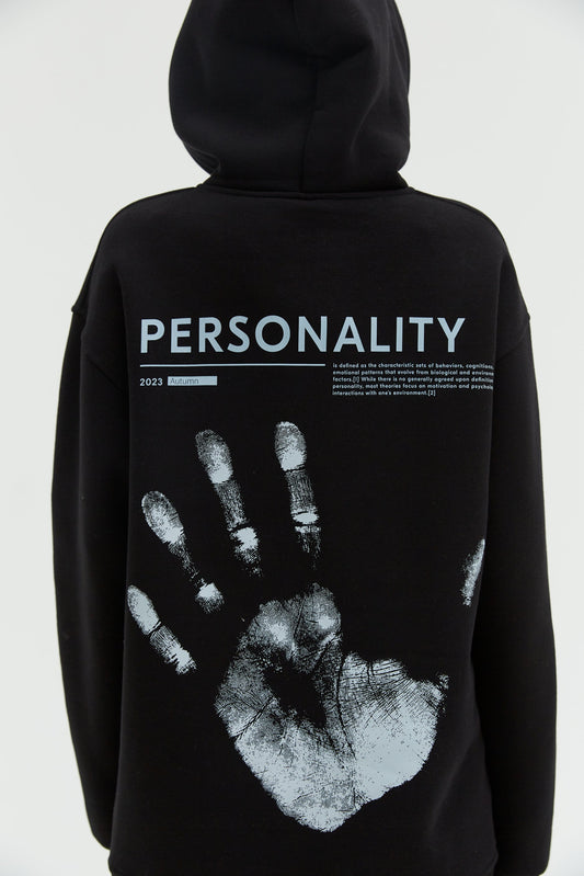 Hoodie Personality Black