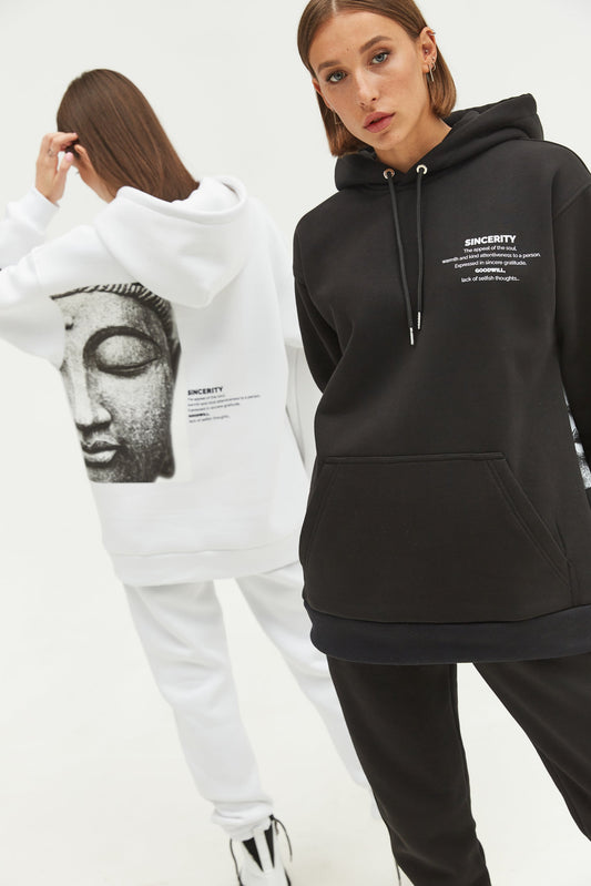 Hoodie Budda Black