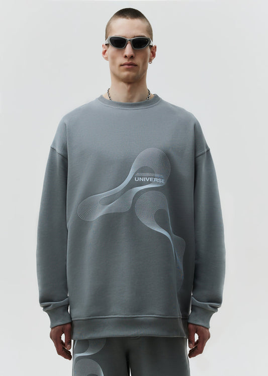 Sweatshirt Universe Grey