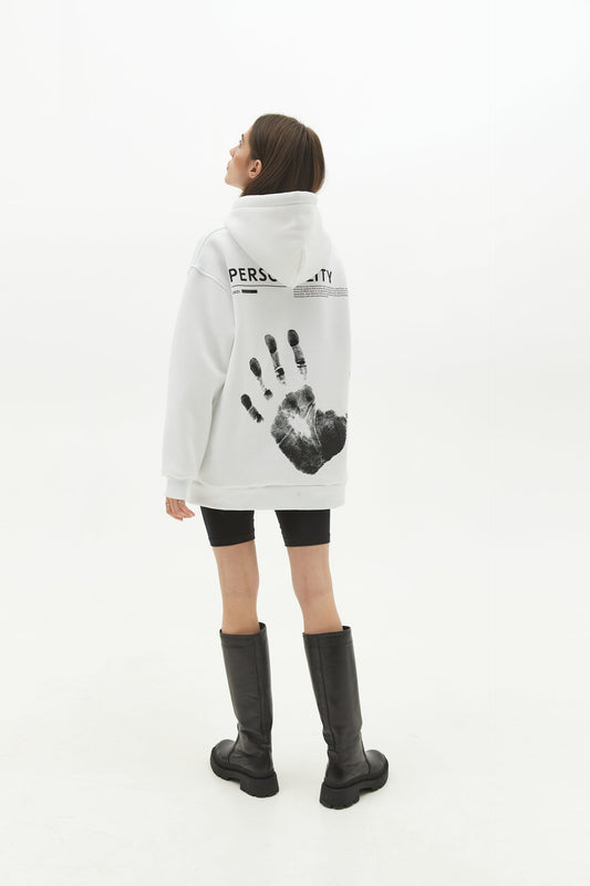 Hoodie Personality White