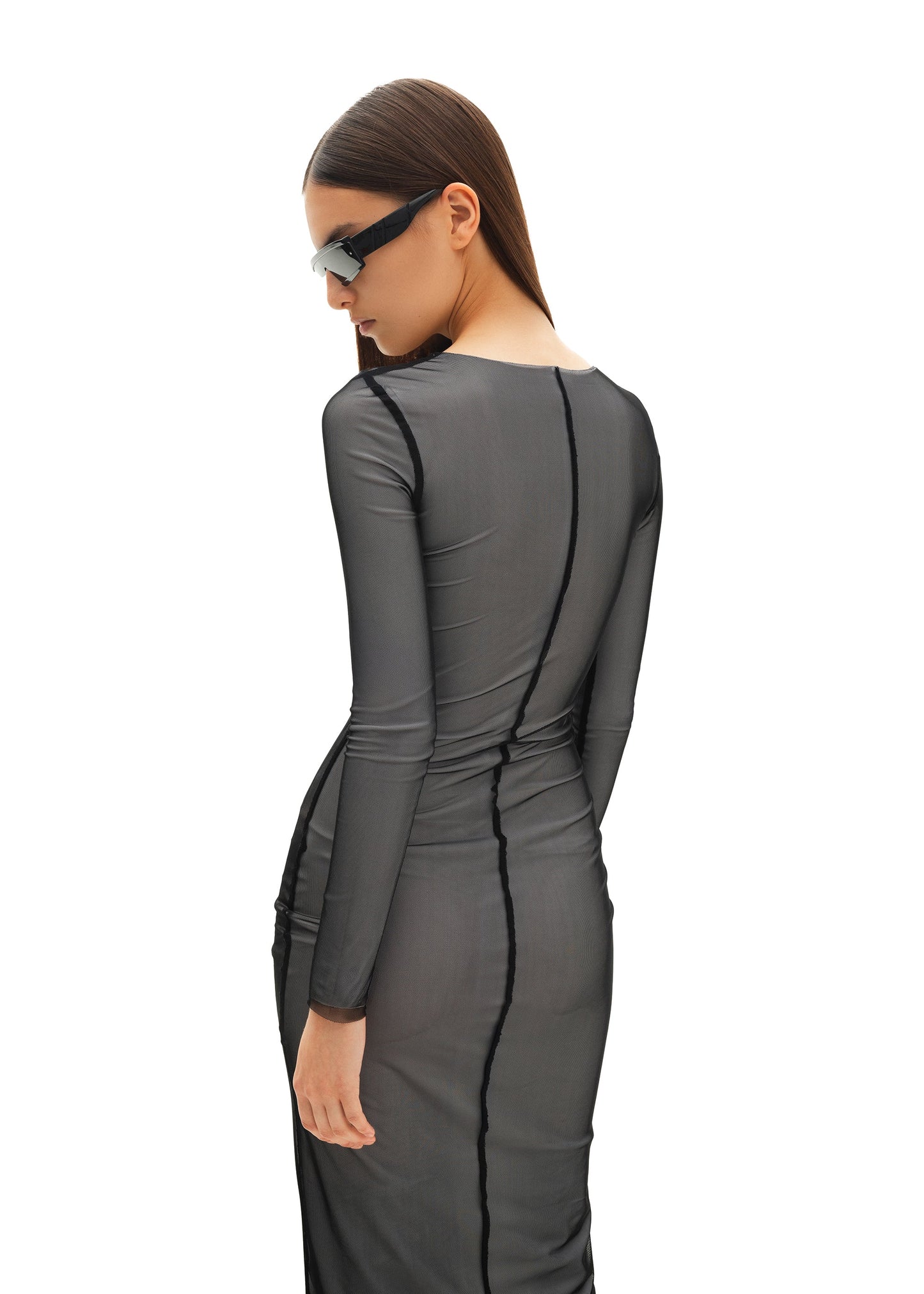 Сукня з сіткою