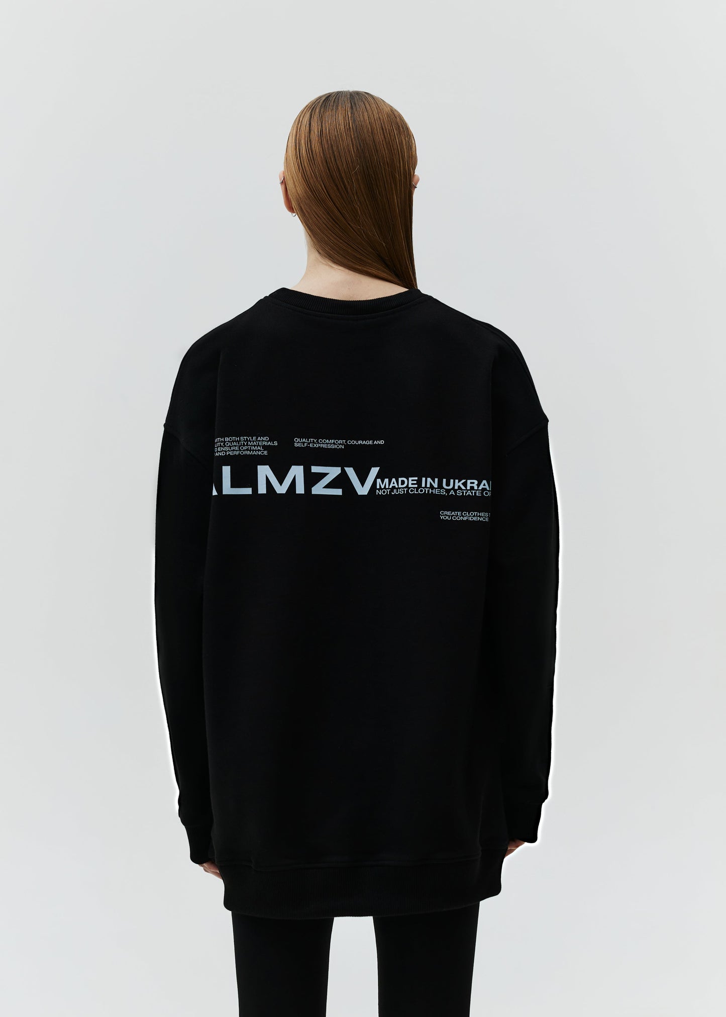 Світшот ALMZV Чорний