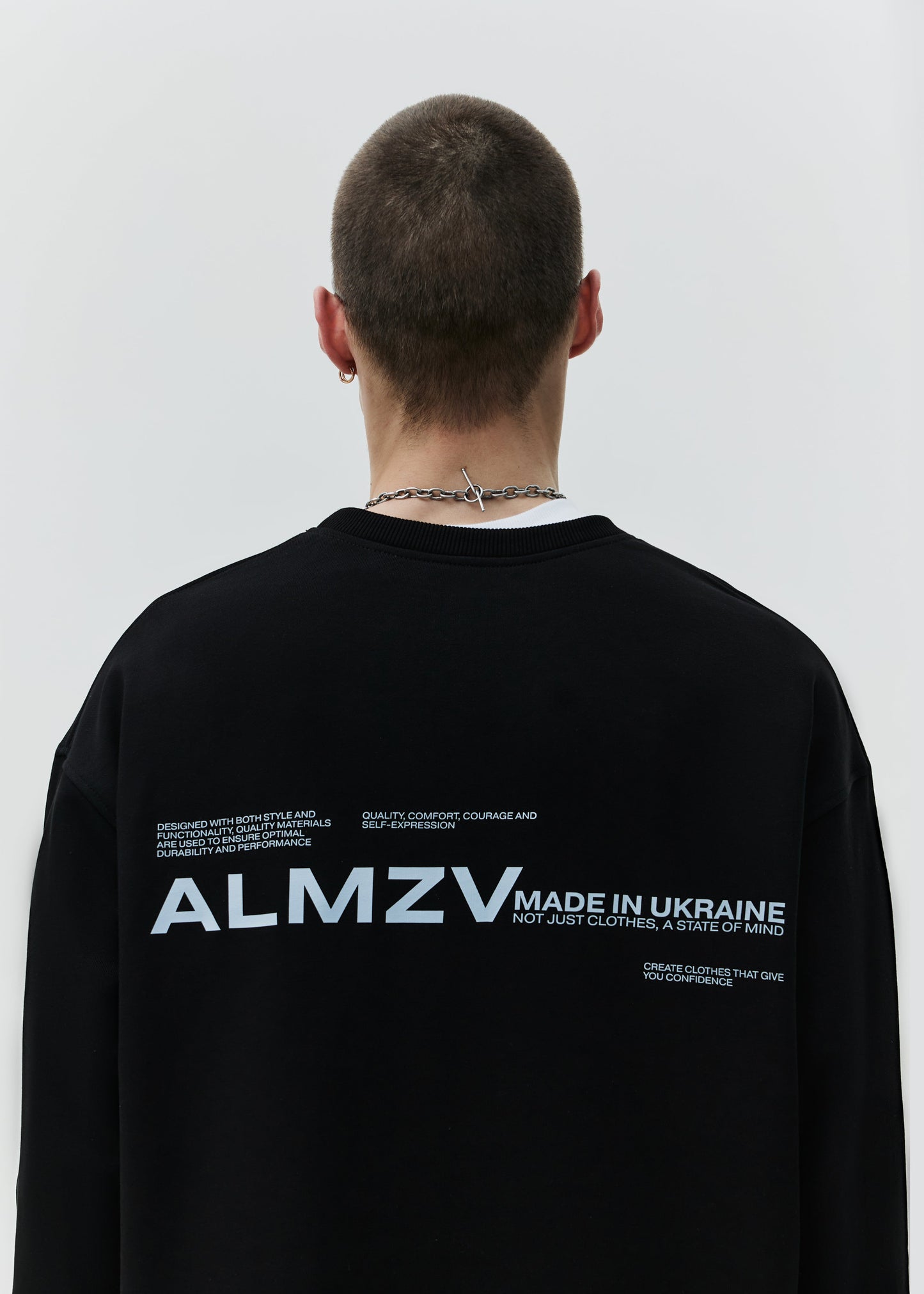 Світшот ALMZV Чорний