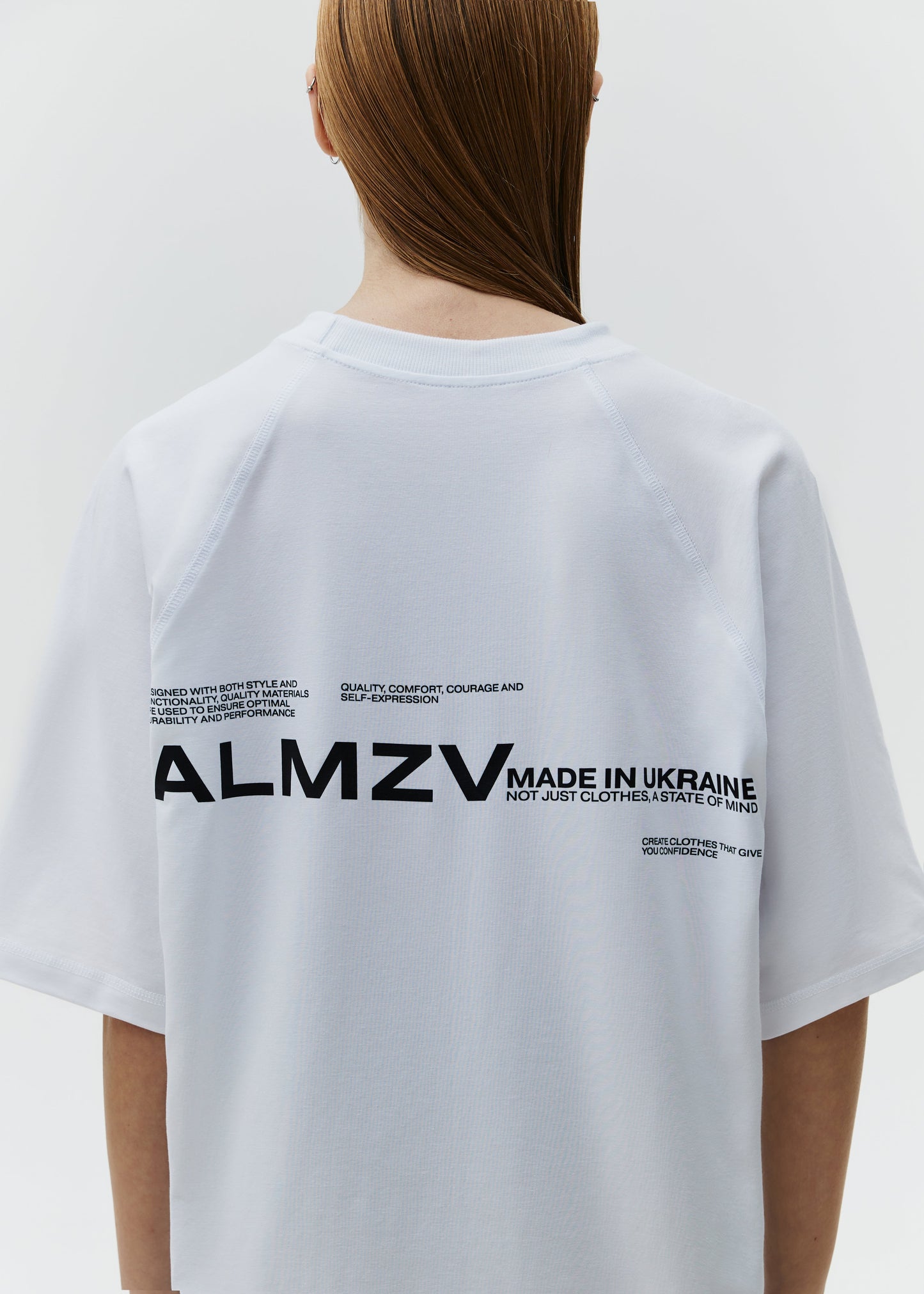 Футболка ALMZV Біла